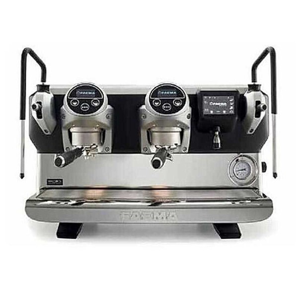 Faema E71 A/2 5 Button Black Tam Otomatik Espresso Kahve Makinesi, 2 Gruplu - Thumbnail