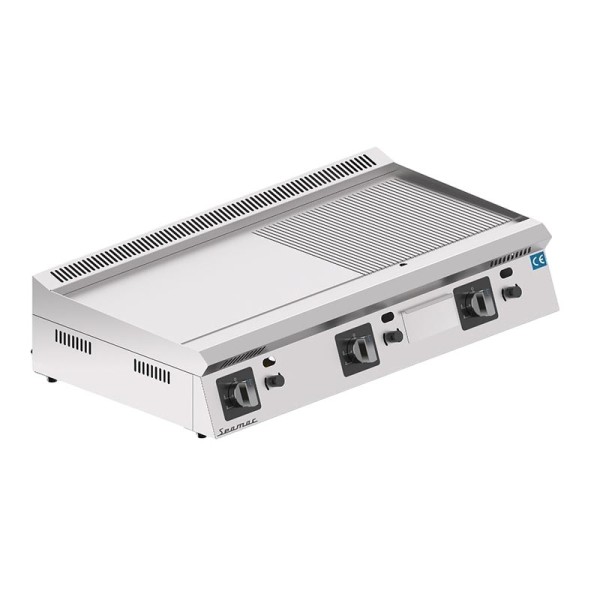 Seamac - 120 Cm Saç Yarı Oluklu Izgara Özel Seri Gaz