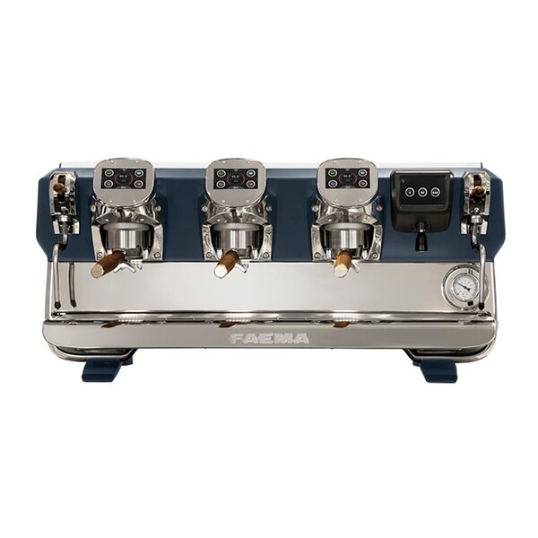 Faema E71 A/3 Touch Blue Pearl Tam Otomatik Espresso Kahve Makinesi, 3 Gruplu - Thumbnail