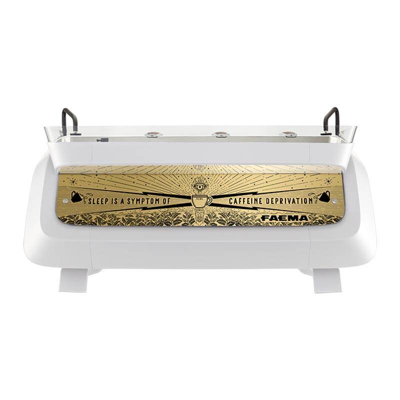 Faema E71 E A/3 Tam Otomatik Espresso Kahve Makinesi, 3 Gruplu, White Gold - 2