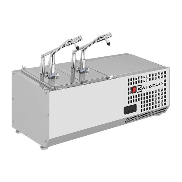 Kalando - Kalando KD-COOLING 3x GN 1/4 200 3' lü Soğutmalı Sos Pompası, 3x GN 1/4 200