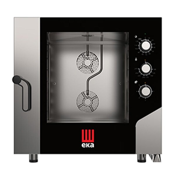 Eka - 5 Adet Gn 2/1 Konveksiyonlu Fırın Elektromekanik Kontrol