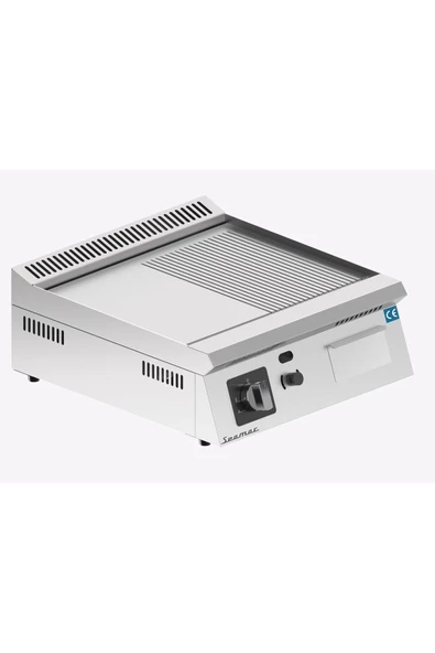 Seamac ESY50 50 Cm Saç Yarı Oluklu Izgara  Elektrikli