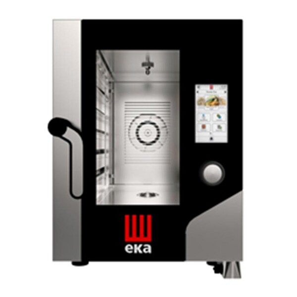 Eka - 6 Adet Gn 1/1 Elektrikli Kompakt Konvekyion Fırın Dokunmatik Kontrol