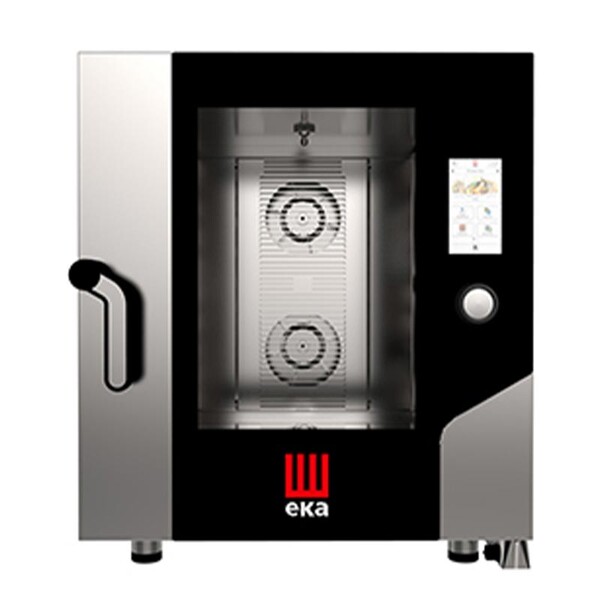 Eka - 7 Adet Gn 1/1 Kelektrik Boylerli Kombi Fırın Dokunmatik Kontrol