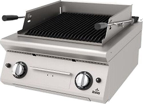 Atalay - Atalay 730 Seri Set Üstü Amerikan Izgara, 60x73 cm, Doğalgazlı