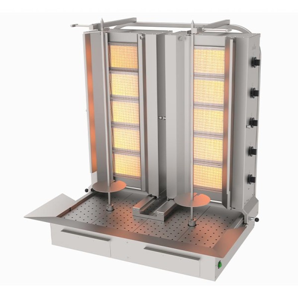 Atalay - Atalay ADG - 5+5 A Alttan Motorlu Hareketli Döner Makinesi, 5+5 Radyanlı