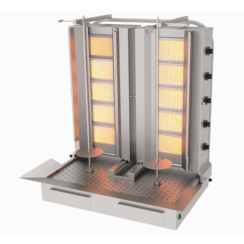 Atalay ADG - 5+5 A Alttan Motorlu Hareketli Döner Makinesi, 5+5 Radyanlı - 1