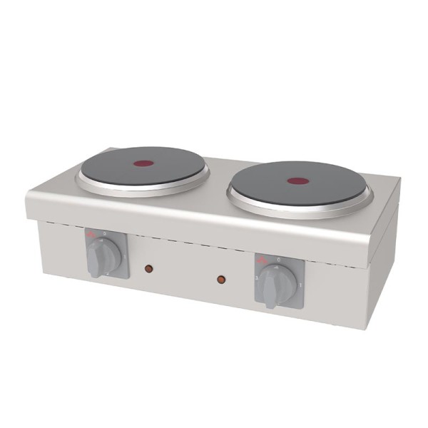 Atalay - Atalay AEO - 02 Set Üstü 2 Pleytli Mini Ocak,Elektrikli