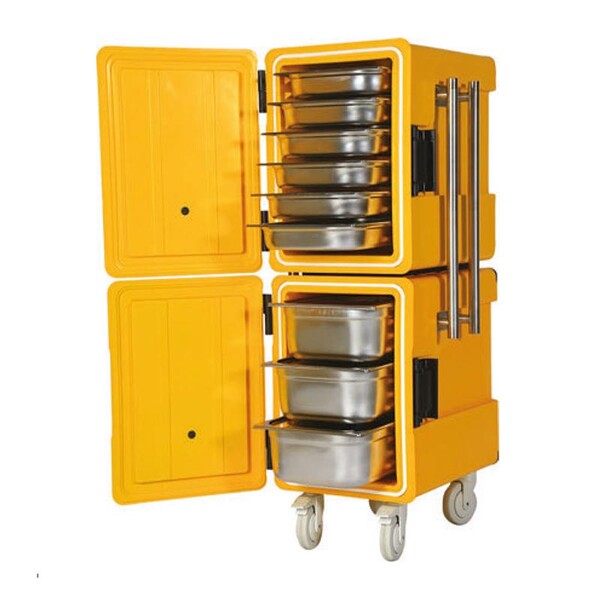 Avatherm - Avatherm Thermobox Tekerlekli 600M Double Sarı Avatherm - Avatherm Thermobox Tekerlekli 600M Double Sarı