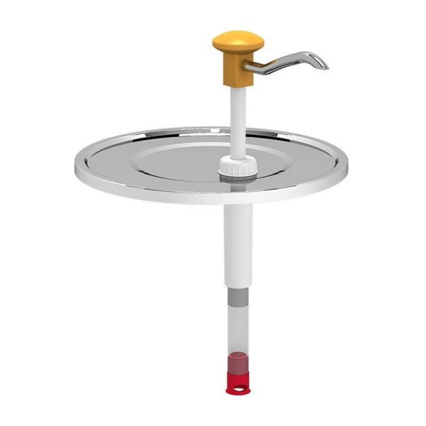 Kalando KD-016 Basmalı Sos Pompa Ünitesi, 10 Litrelik Hazne İle Uyumlu, Sarı