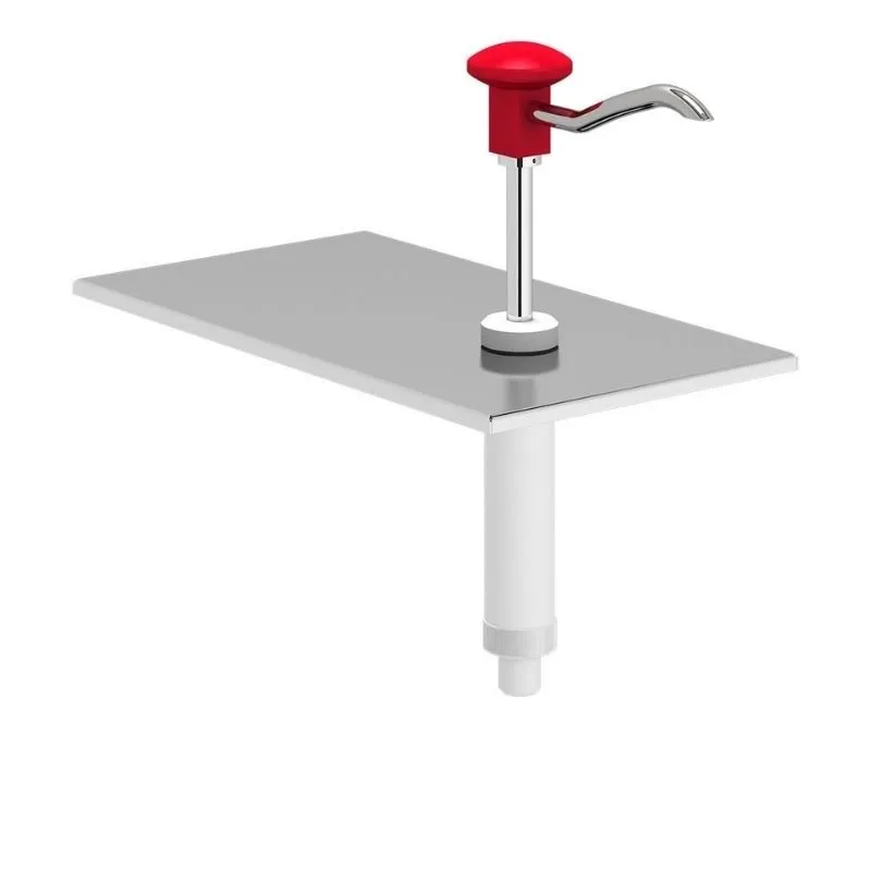 Kalando KD-002 RED 1/3-A Basmalı Sos Pompa Ünitesi, Kırmızı, GN 1/3 - 200 Konteynır Uyumlu