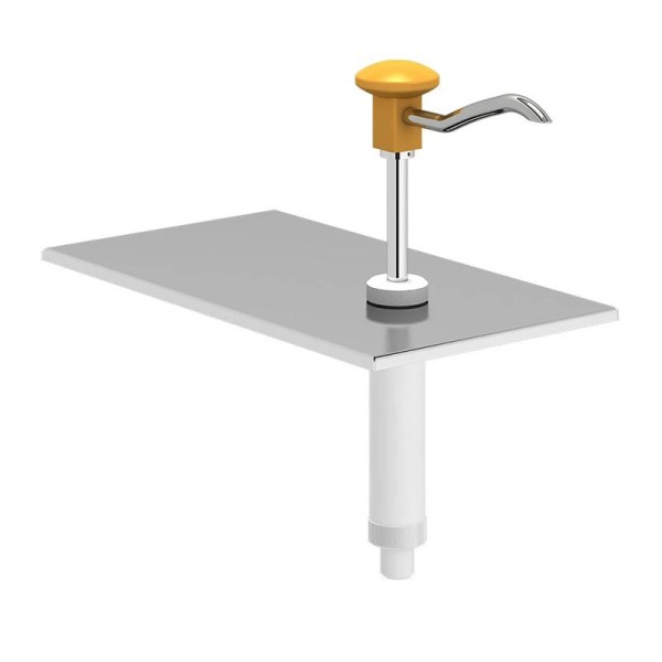 Kalando KD-002 YELLOW 1/3-A Basmalı Sos Pompa Ünitesi, Sarı, GN 1/3 - 200 Konteynır Uyumlu