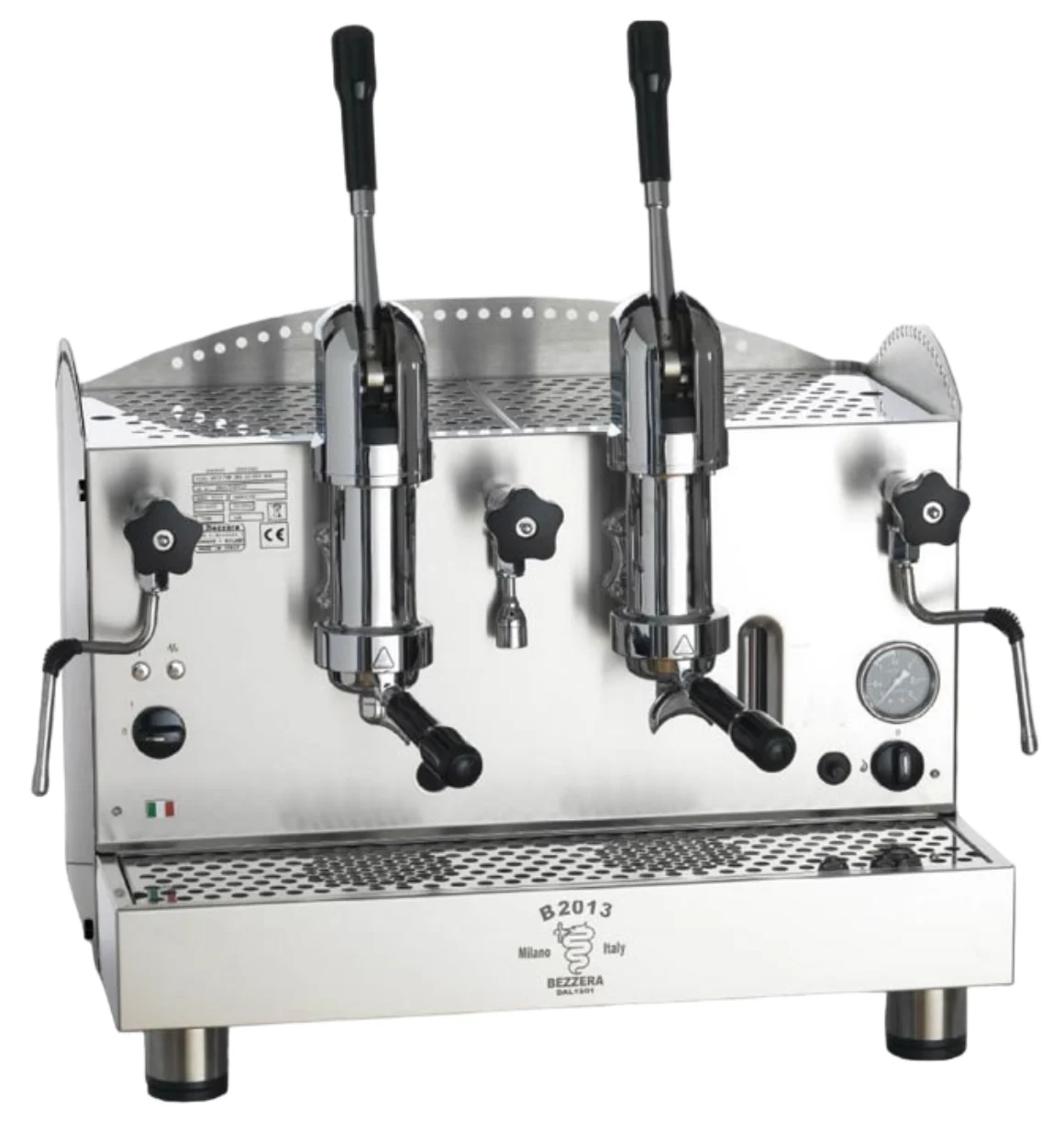 Bezzera - Bezzera 11 Litre Pistonlu Kahve Makinesi İki Gruplu Tall Cup Versiyon B2013AL-2GR