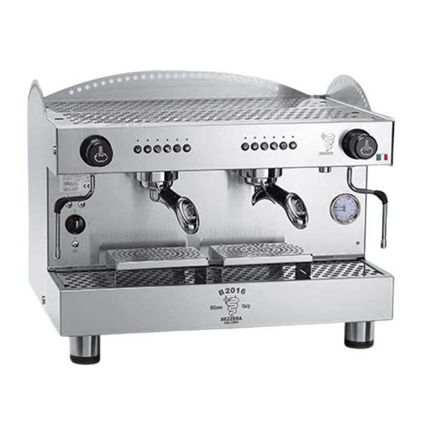 Bezzera - Bezzera B2016-DE 2GR-TC Tall Cup Tam Otomatik Espresso Kahve Makinesi, 2 Gruplu
