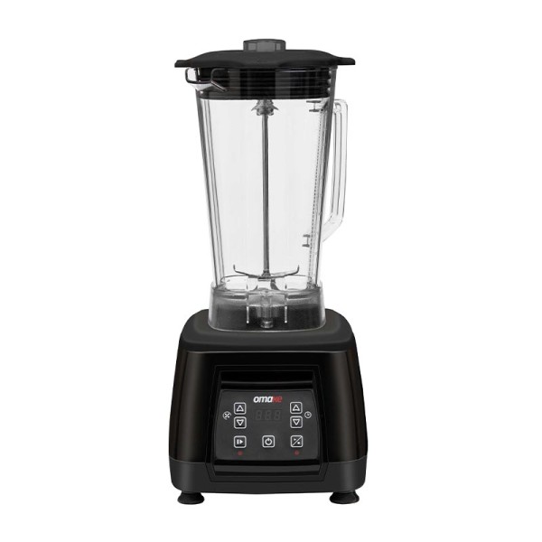 Omake - Omake Buz Kırıcı Dijital Bar Blender, Kapak Sensörlü, 3 L, 2200 W, Siyah