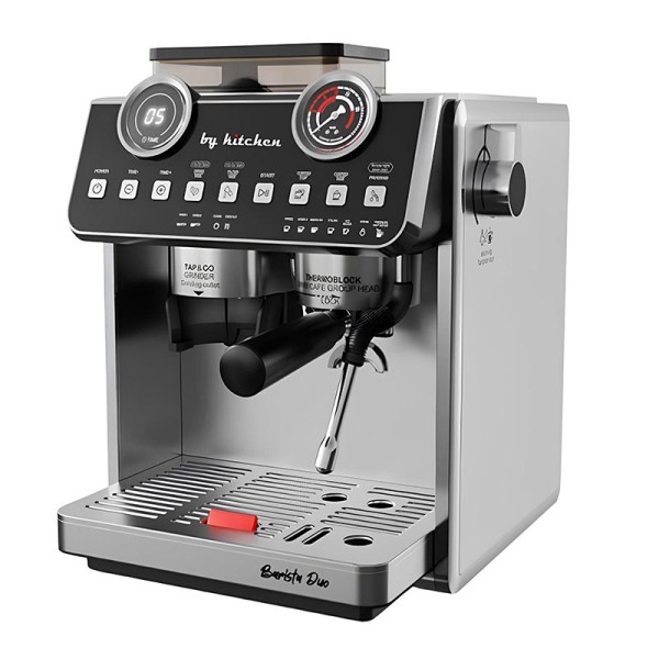 By Kitchen - By Kitchen Barista Duo Ev Tipi Öğütücülü Espresso Kahve Makinesi