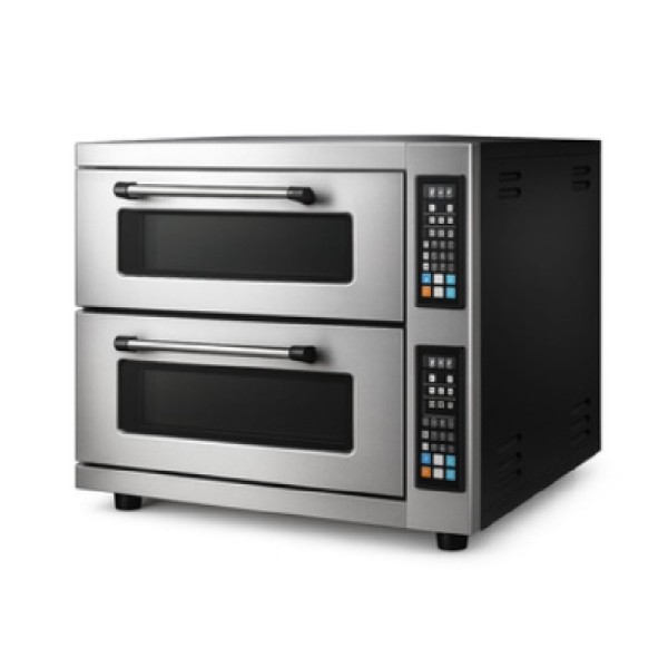 By Kitchen - By Kitchen DPO-502 24 cm x 8 Pizza Kapasiteli Çift Katlı Pizza Fırını, Elektrikli By Kitchen %