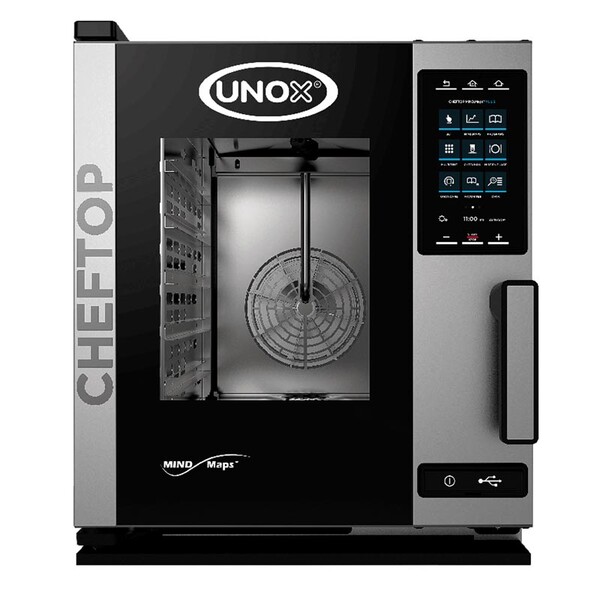 Unox - Cheftop Compact Plus Combi Fırın 5 GN 1/1 Kapasiteli Elektrikli