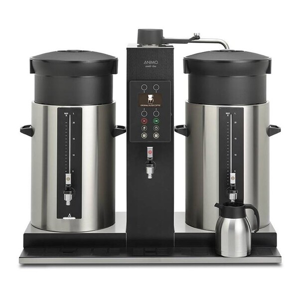 Animo - ComBi-Line CB 2x20 W Silindirik Filtre Kahve Makinesi, 40 L Animo - ComBi-Line CB 2x20 W Silindirik Filtre Kahve Makinesi, 40 L