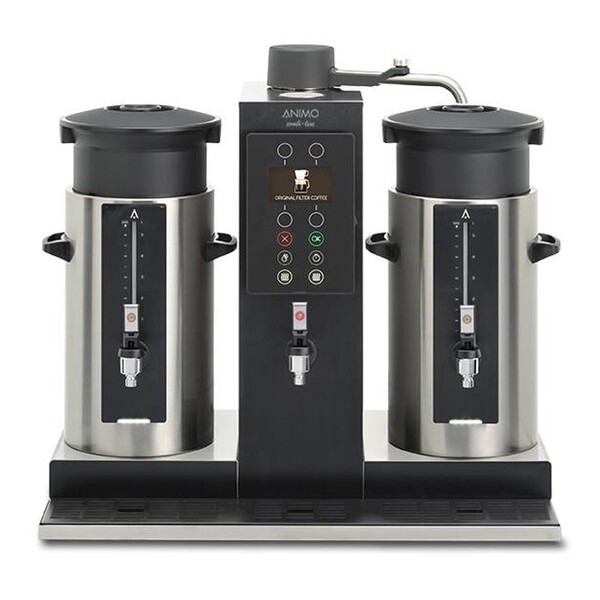Animo - ComBi-Line CB 2x5 W Silindirik Filtre Kahve Makinesi, 10 L Animo - ComBi-Line CB 2x5 W Silindirik Filtre Kahve Makinesi, 10 L