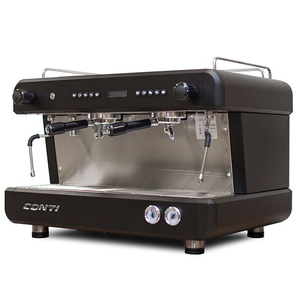 Conti Monaco CC202 Tam Otomatik Espresso Makinesi, 2 Gruplu, Siyah - 1