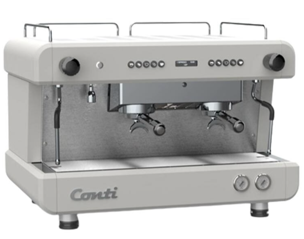 Conti Monaco - Conti Monaco CC202 Tam Otomatik Espresso Makinesi, 2 Gruplu, Beyaz