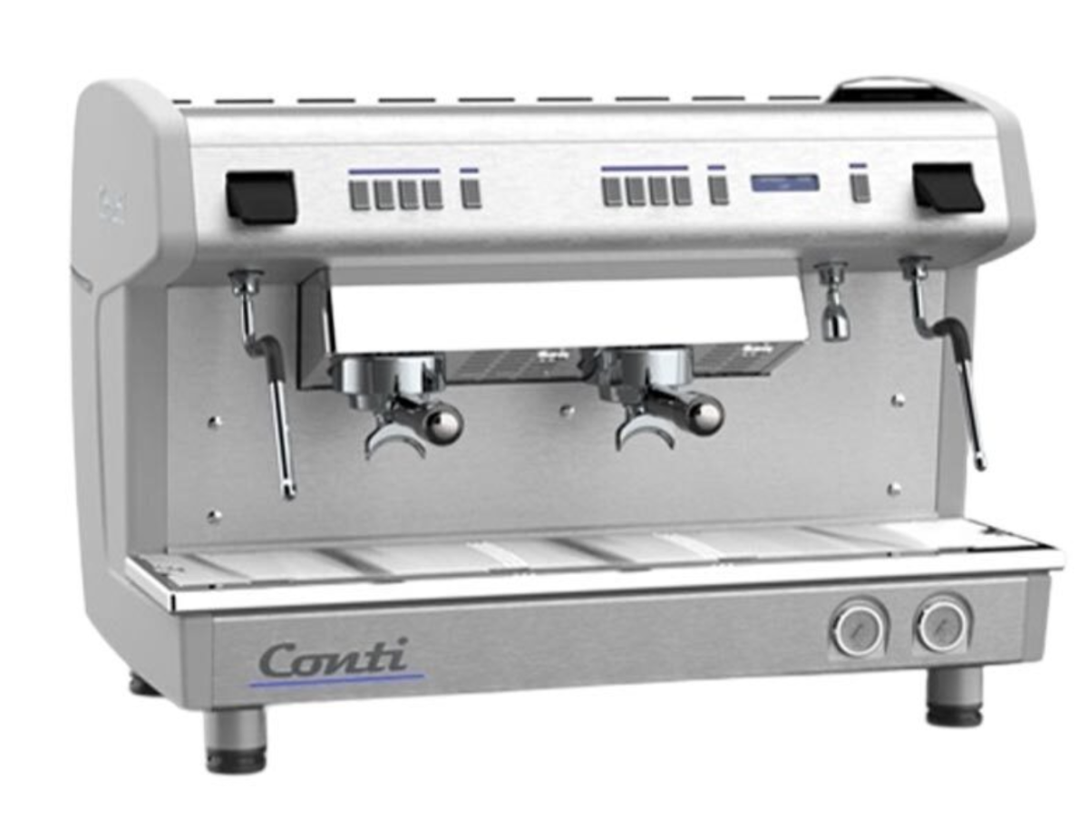 Conti Monaco X-ONE Tall Cup Tam Otomatik Espresso Makinesi, 2 Gruplu, Beyaz - 1