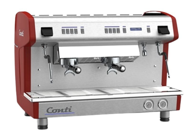 Conti Monaco - Conti Monaco X-ONE Tall Cup Tam Otomatik Espresso Makinesi, 2 Gruplu, Kırmızı