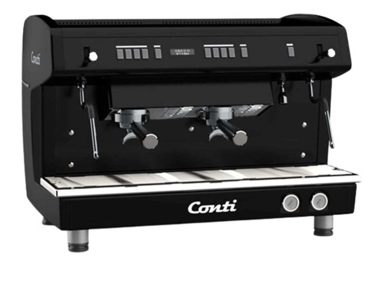 Conti Monaco X-ONE TCI Evo Tam Otomatik Espresso Makinesi, 2 Gruplu, Siyah - 1