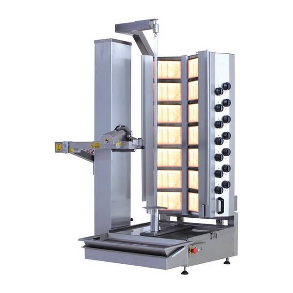 Döner Robotu, Gazlı, Otomatik, 7x2 Radyanlı - 3