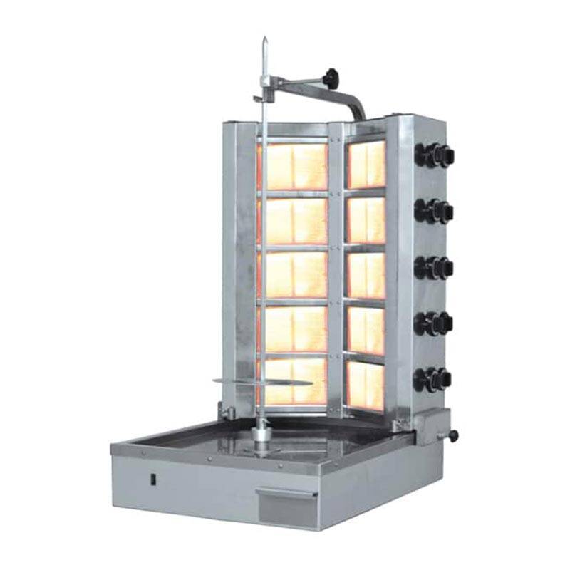 Döner Ocağı, 5x2 Radyanlı, Gazlı, Alttan Motorlu - 1