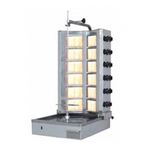 Döner Ocağı, 6x2 Radyanlı, Gazlı, Alttan Motorlu - 3