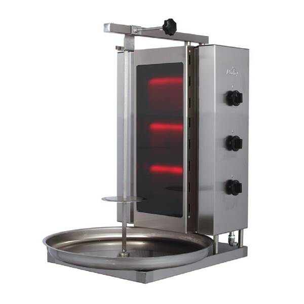 Döner Ocağı, 3 Radyanlı, Gazlı, Sabit, Camlı - 2