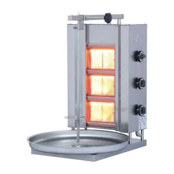 Döner Ocağı, 3 Radyanlı, Gazlı, Sabit - 3