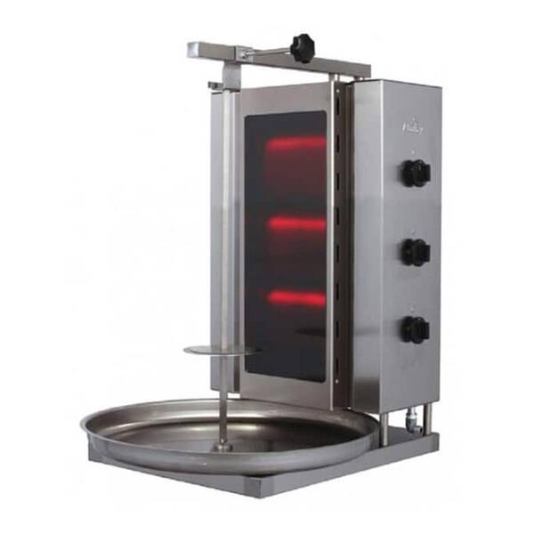 Döner Ocağı, 3 Radyanlı, Gazlı, Üstten Motorlu, Camlı - 4