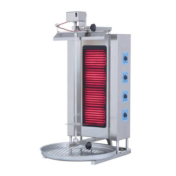 Döner Ocağı, 4 Radyanlı, Elektrikli, Üstten Motorlu - 2