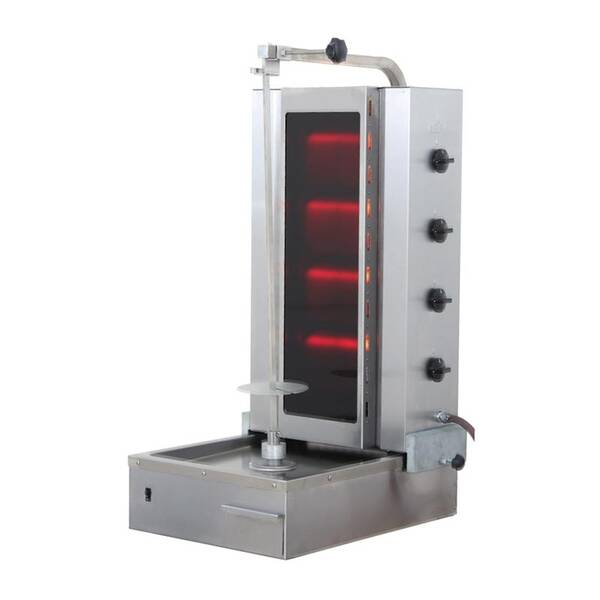 Döner Ocağı, 4 Radyanlı, Gazlı, Alttan Motorlu, Camlı - 3