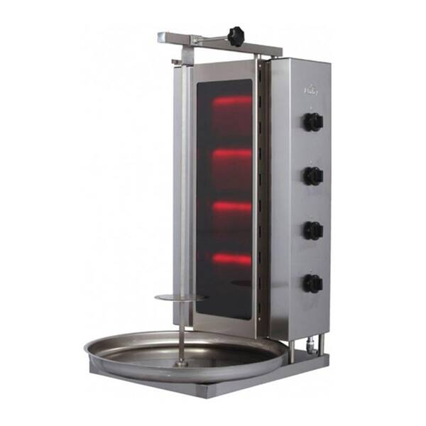 Döner Ocağı, 4 Radyanlı, Gazlı, Üstten Motorlu, Camlı - 4
