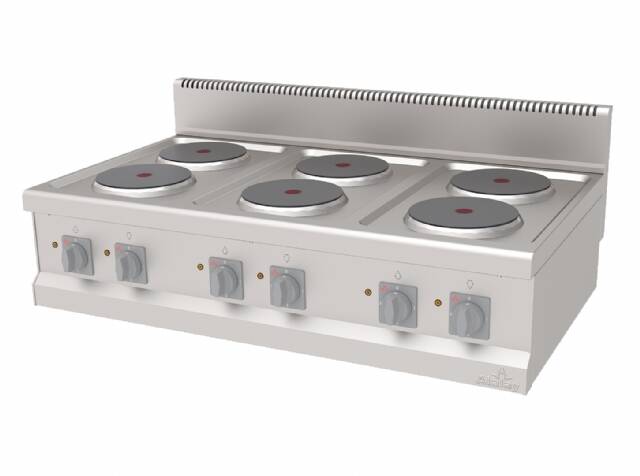 Atalay 700 Seri Set Üstü 6 Gözlü Ocak, Elektrikli - 1