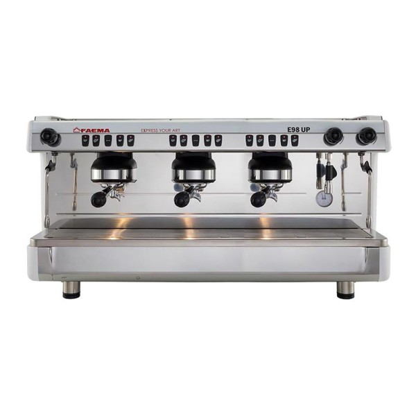 Faema - Faema E98 UP A/3 Tam Otomatik Espresso Kahve Makinesi, 3 Gruplu, Beyaz Faema - Faema E98 UP A/3 Tam Otomatik Espresso Kahve Makinesi, 3 Gruplu, Beyaz