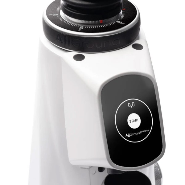 Fiorenzato AllGround Probrew On Demand Coffee Grinder, 64 mm, White - Thumbnail