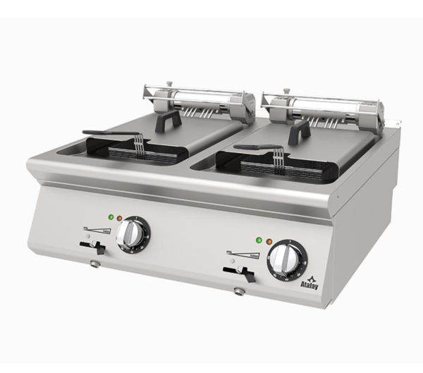 Atalay - Atalay 730 Seri Fritöz, 12+12 L, Elektrikli