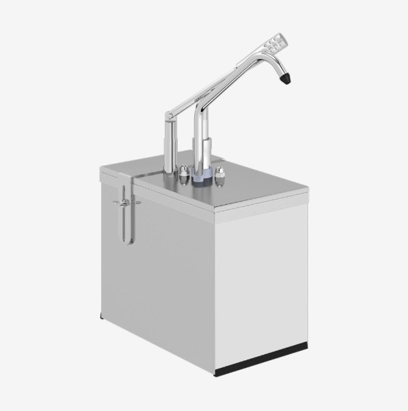 Kalando - Gastronorm Kollu Sos Pompası, GN 1/4 - 200 Konteynır / Tekli Stant