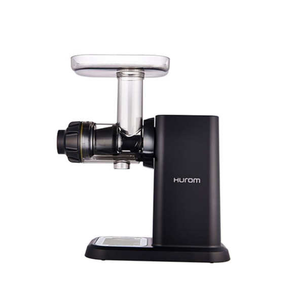 Hurom - Hurom Gi Chef Slow Juicer Katı Meyve Sıkacağı, Mat Siyah