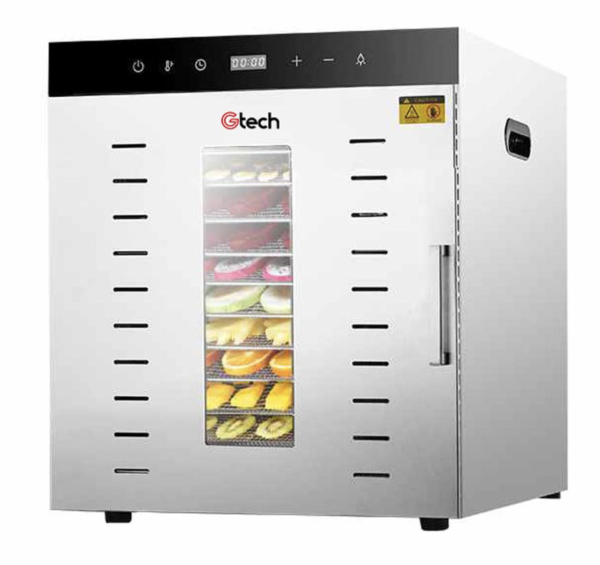 Gtech - Gtech SS-12H Sebze ve Meyve Kurutucu, 12 Tepsi Kapasiteli