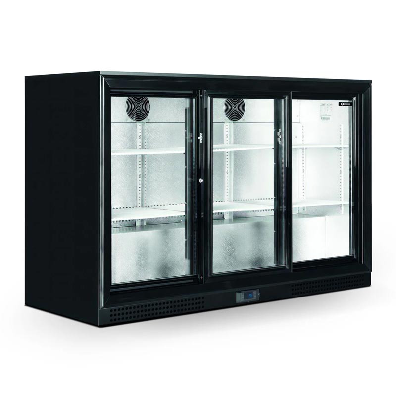Iceinox GBB 350 Bar Tip Çarpma Kapı Buzdolabı - 1