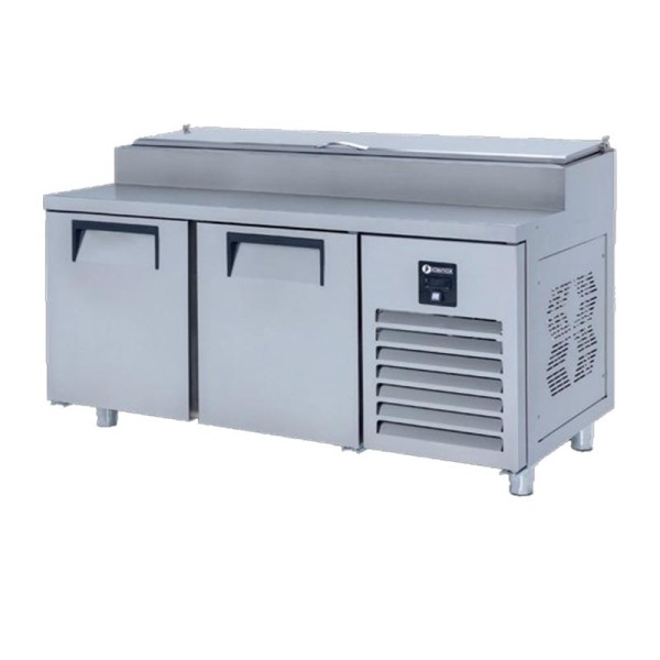 Iceinox - Iceinox PTS L 330 Make Up Kısa Buzdolabı, 2 Kapılı