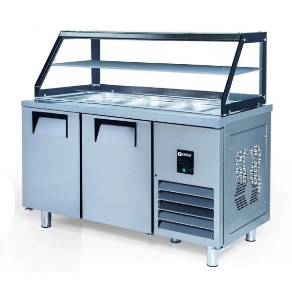 Iceinox - Iceinox STS G 330 Camlı Servis Buzdolabı