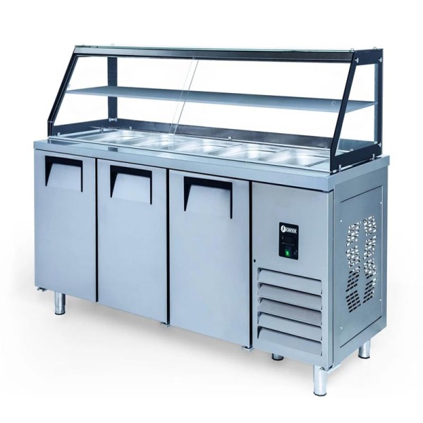 Iceinox - Iceinox STS G 515 Camlı Servis Buzdolabı